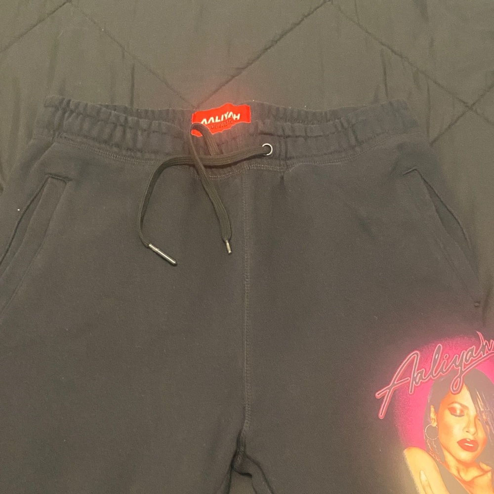 Aaliyah Black Joggers